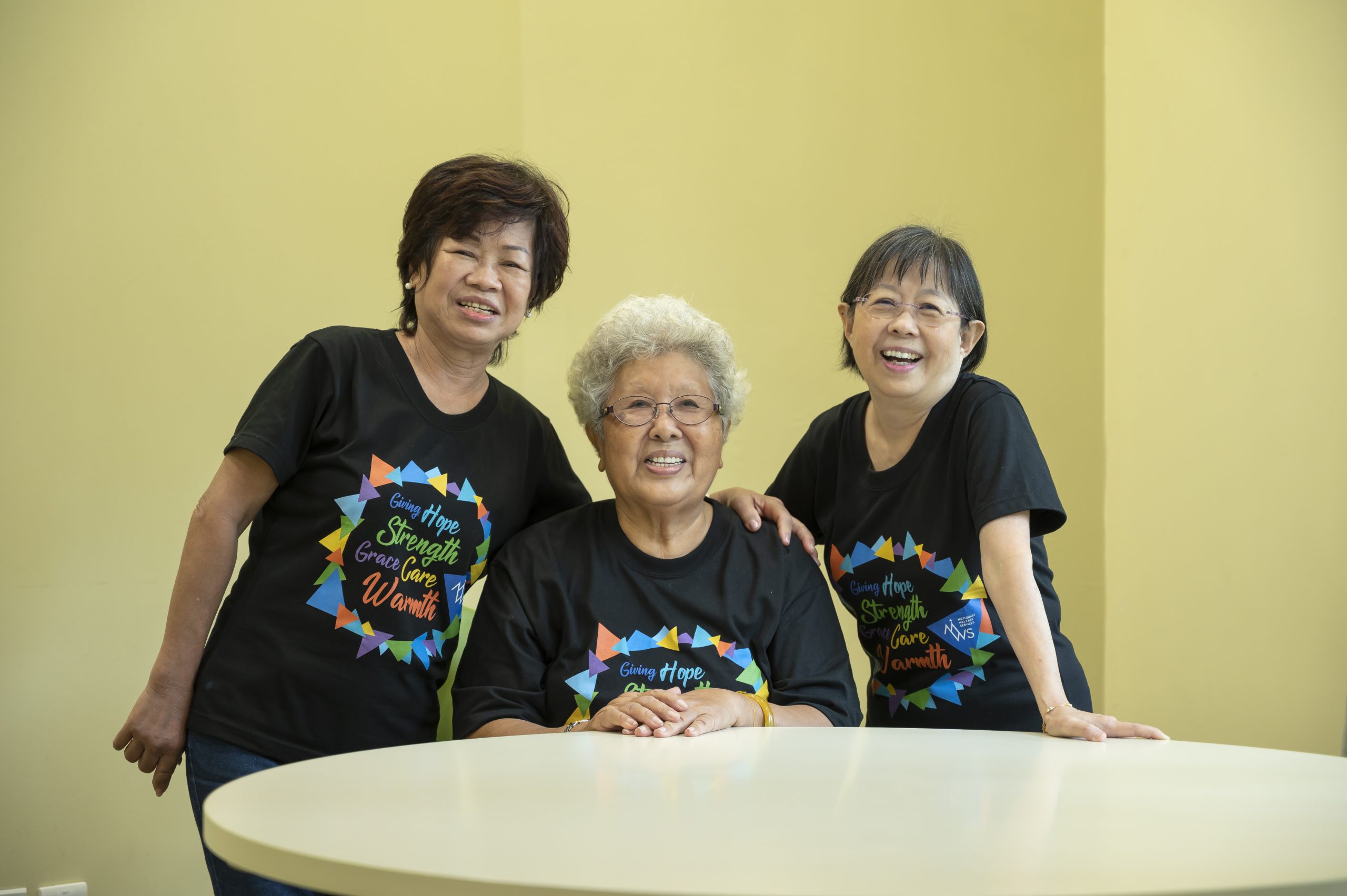 Christmas Party at MWS Active Ageing Centre - GreenTops@Sims Place