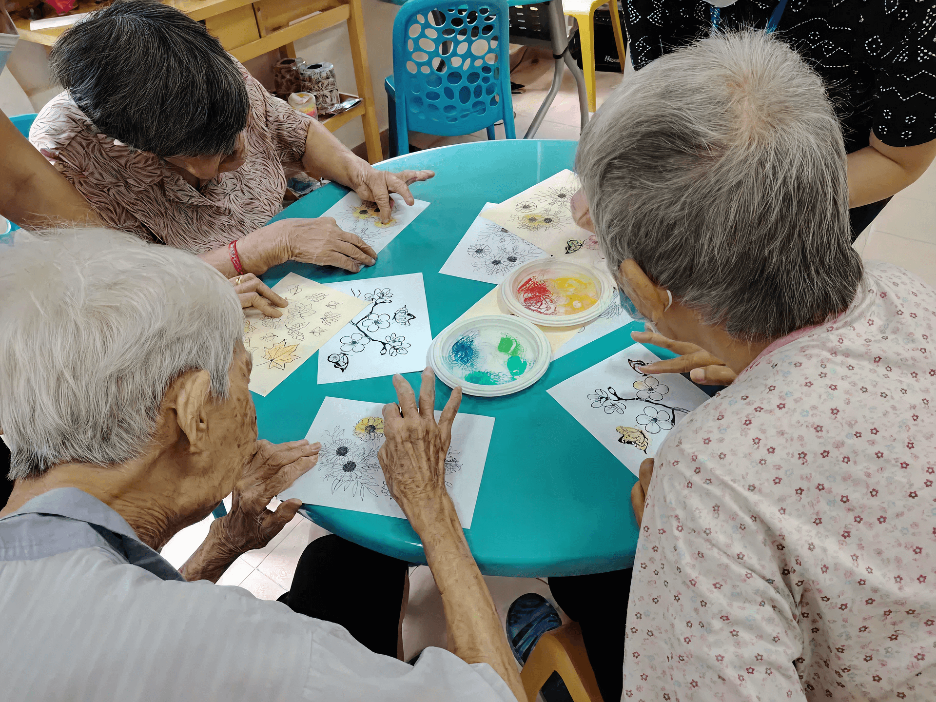 How Fashion, Art and Skincare are Combating Social Isolation Among Women at MWS’ Welfare Home