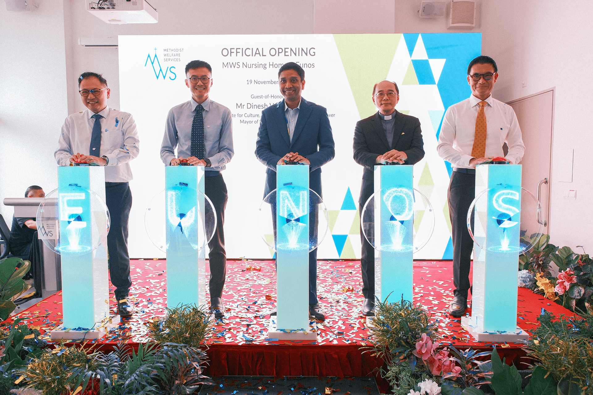 Celebrating the Official Opening of MWS Nursing Home – Eunos