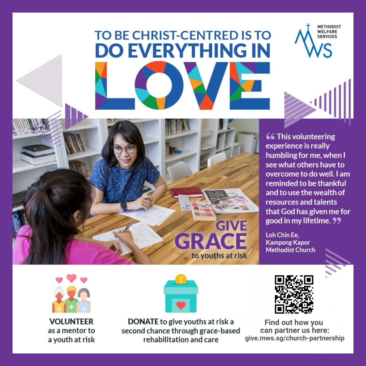 To Be Christ-Centred is to Do Everything in Love GRACE – Social Media