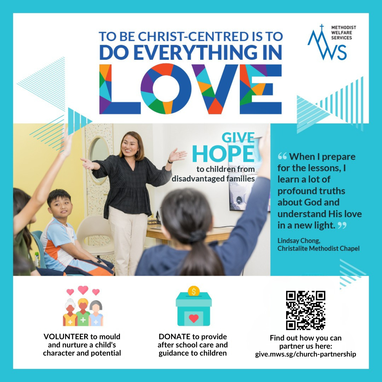 To Be Christ-Centred is to Do Everything in Love HOPE – Social Media