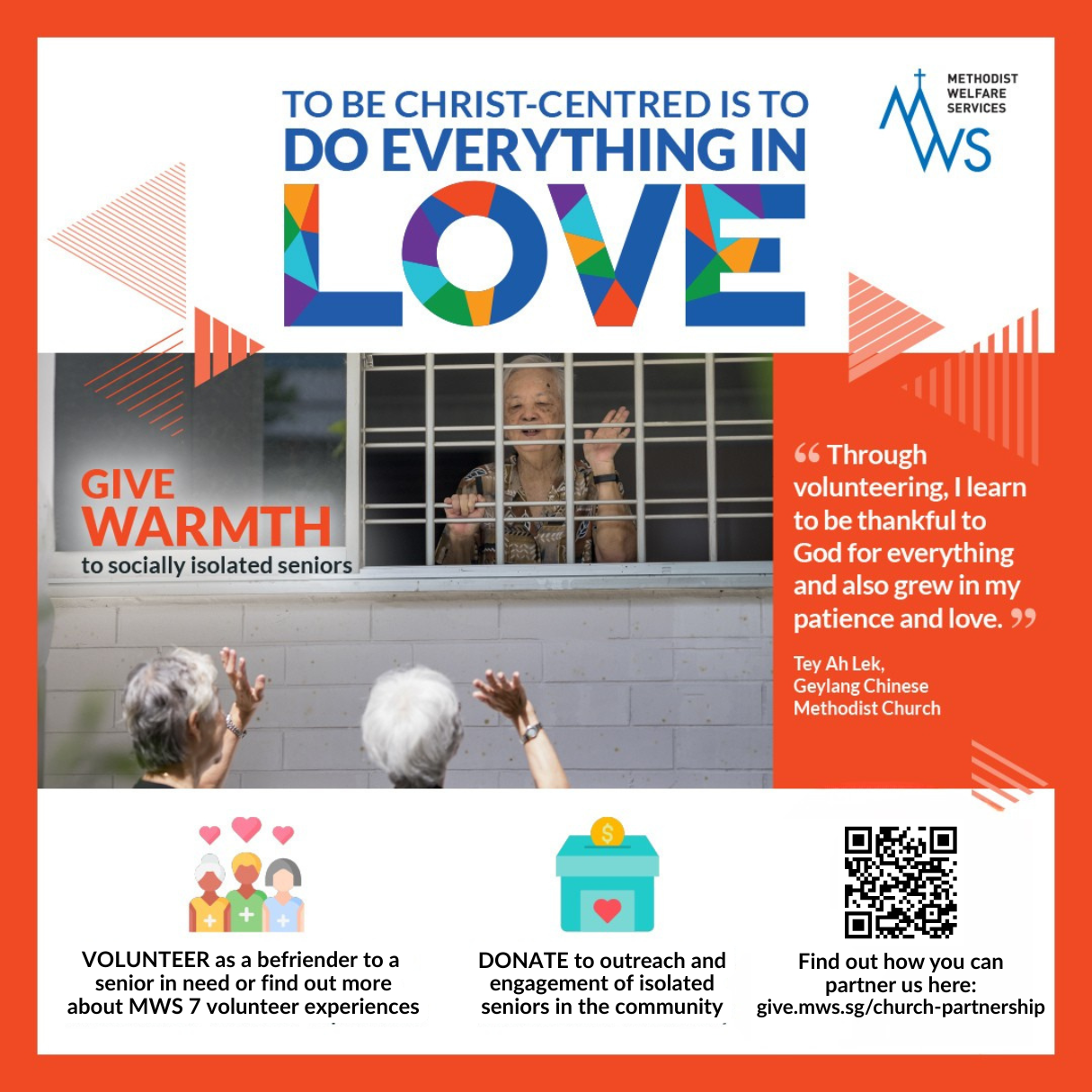 To Be Christ-Centred is to Do Everything in Love WARMTH – Social Media