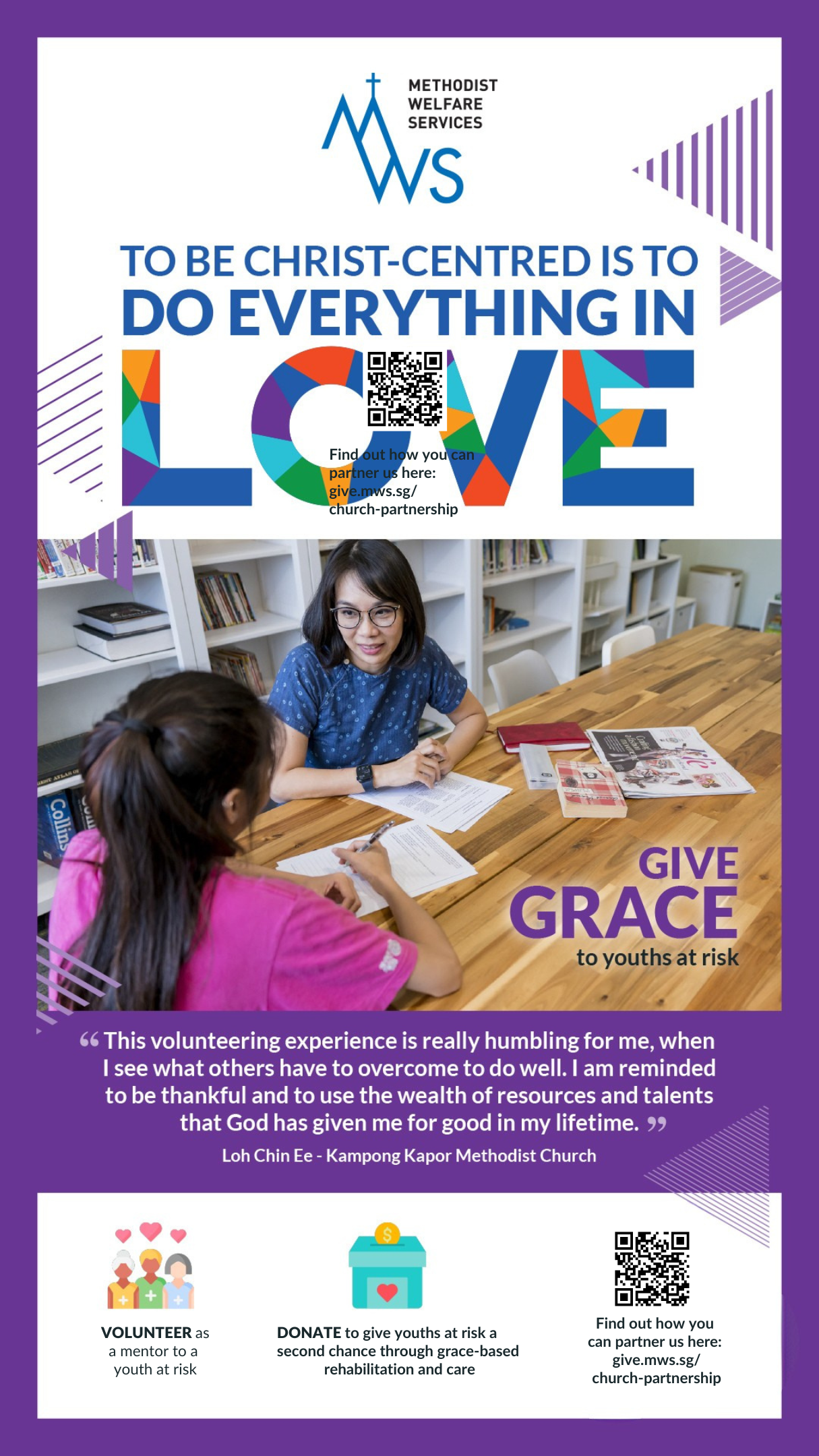 To Be Christ-Centred is to Do Everything in Love GRACE – Instagram Stories