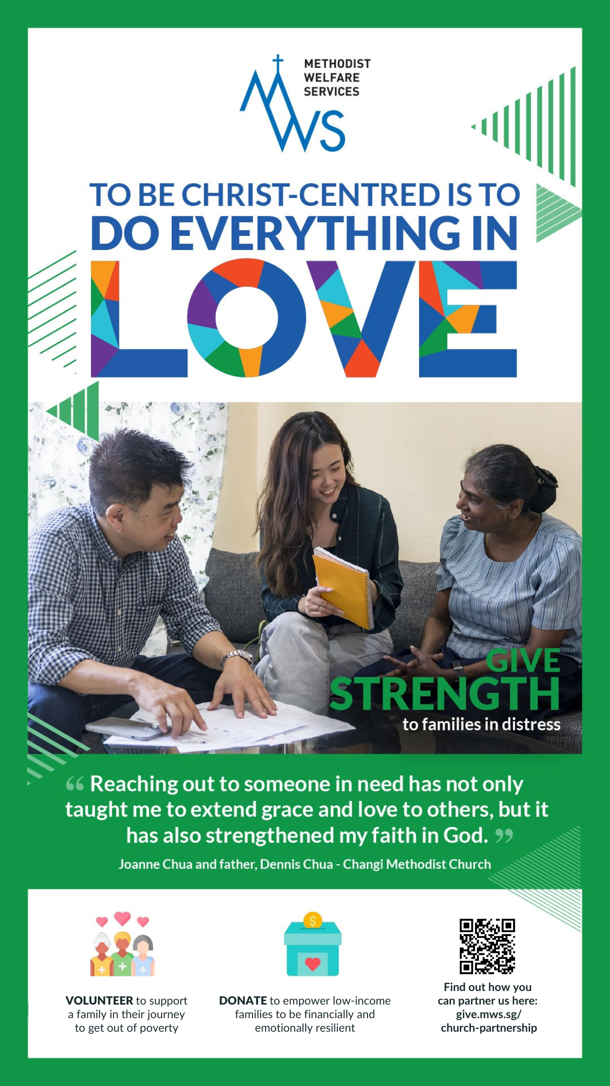 To Be Christ-Centred is to Do Everything in Love STRENGTH – Instagram Stories