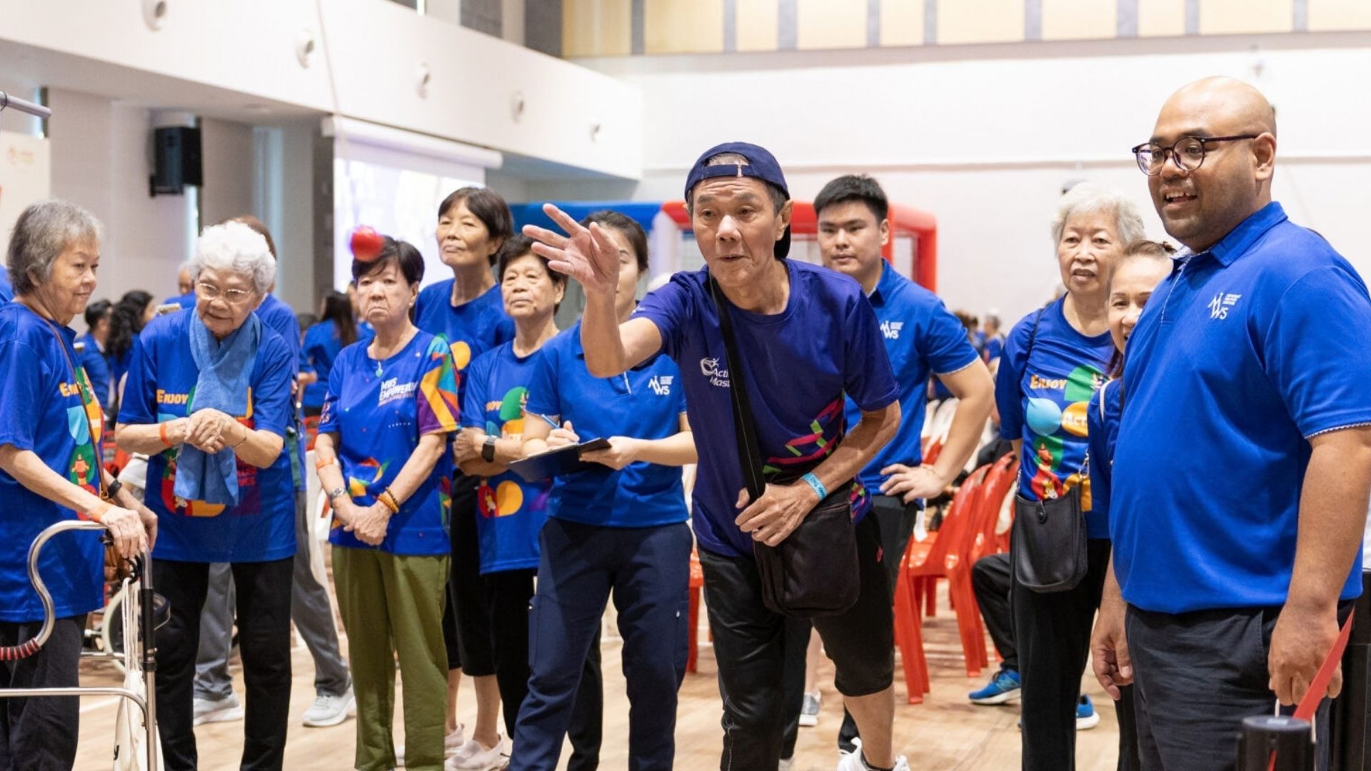 MWS launches HARMONY, a new approach to active ageing, at its first Senior Olympics as Singapore becomes super-aged